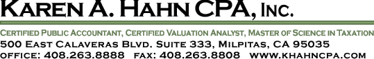 Karen A. Hahn, CPA, CVA